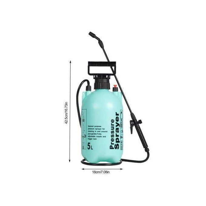 Image for 5L Pump Pressure Sprayer - Heavy-Duty Garden Watering & Cleaning Tool